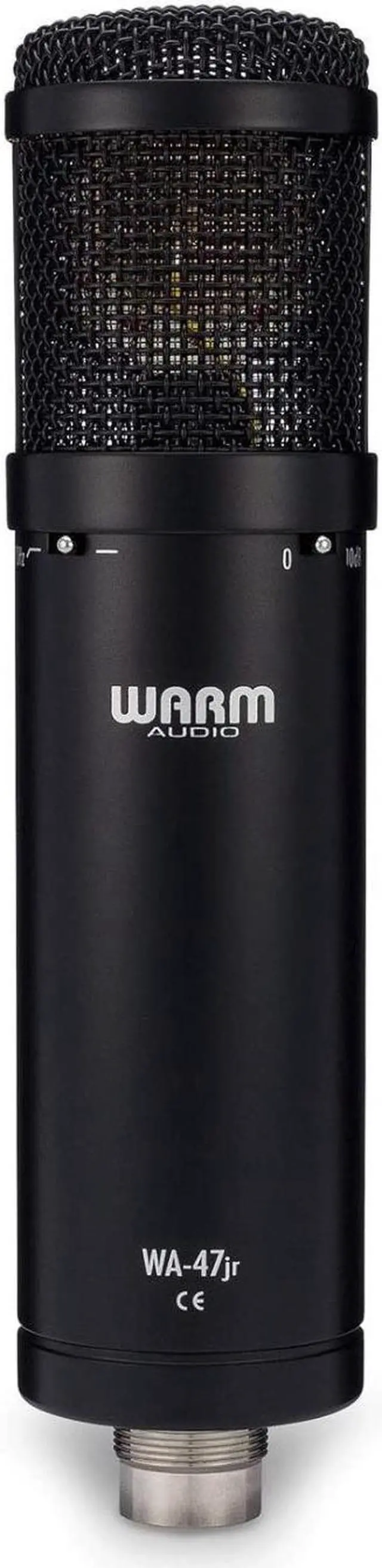 Alt view image 8 of 14 - Warm Audio WA-47jr Multi-Pattern Large-Diaphragm FET Condenser Microphone,Silver