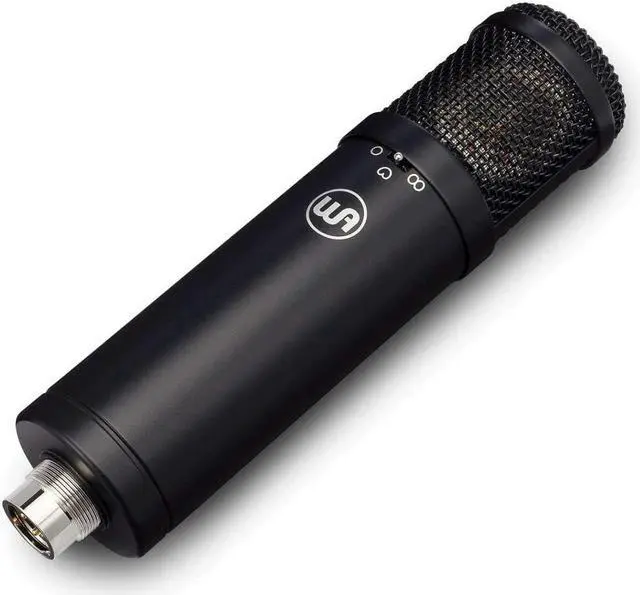 Alt view image 9 of 14 - Warm Audio WA-47jr Multi-Pattern Large-Diaphragm FET Condenser Microphone,Silver