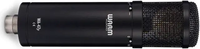 Alt view image 11 of 14 - Warm Audio WA-47jr Multi-Pattern Large-Diaphragm FET Condenser Microphone,Silver