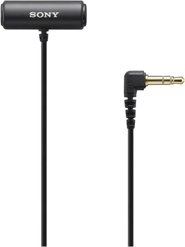 Alt view image 7 of 20 - Sony ECM-LV1 Compact Stereo Lavalier Microphone
