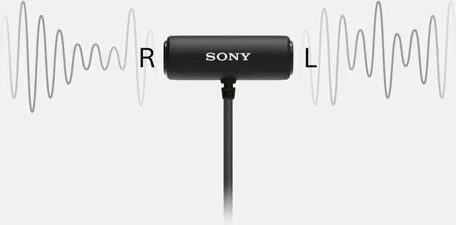 Alt view image 12 of 20 - Sony ECM-LV1 Compact Stereo Lavalier Microphone