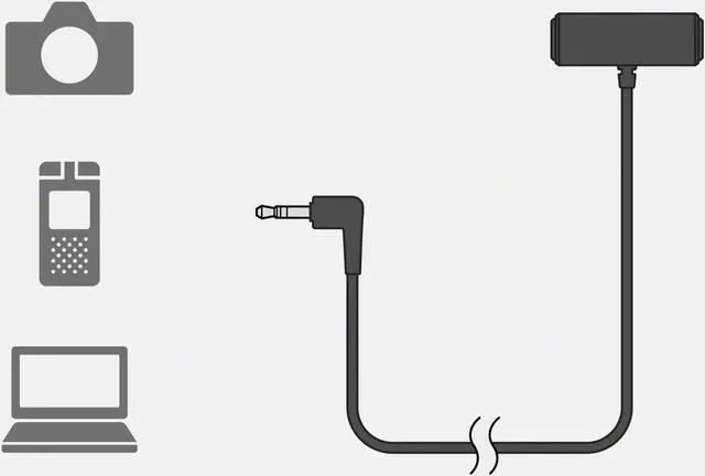 Alt view image 13 of 20 - Sony ECM-LV1 Compact Stereo Lavalier Microphone