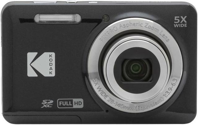 Kodak FZ55 Pixpro Digital Camera Friendly 5x Optical Zoom One-touch HD  1080p
