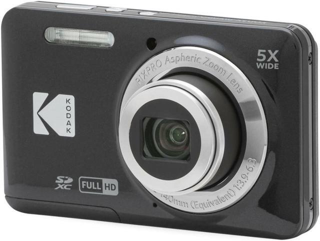 Alt view image 3 of 7 - Kodak PIXPRO Friendly Zoom FZ55 Digital Camera (Black)