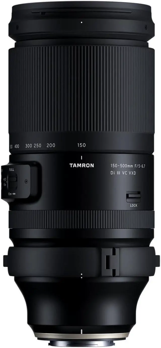 Alt view image 2 of 17 - TAMRON 150-500MM F/5-6.7 Di III VC VXD Lens for FUJIFILM X-Mount