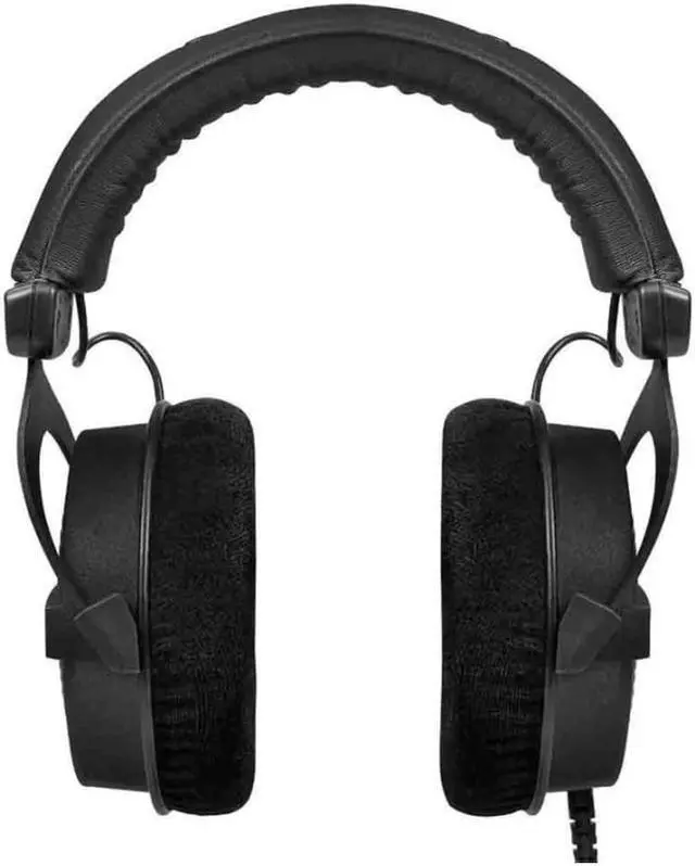 Alt view image 5 of 7 - Beyerdynamic DT 990 PRO Studio Headphones (Ninja Black, Limited Edition) Bundle