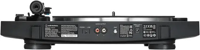 Alt view image 17 of 20 - Audio Technica Wireless & Analog Automatic Belt-Drive Turntable - Black