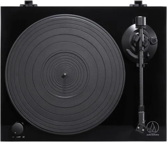 Alt view image 15 of 20 - AudioTechnica AT-LPW50PB Fully Manual Belt-Drive Turntable (Piano Black)