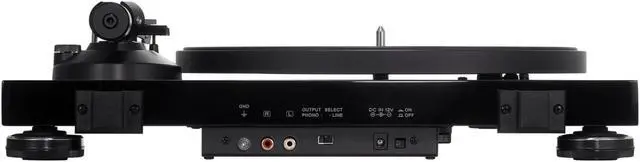Alt view image 16 of 20 - AudioTechnica AT-LPW50PB Fully Manual Belt-Drive Turntable (Piano Black)