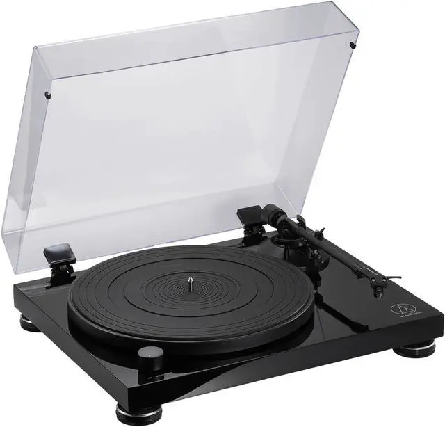 Alt view image 14 of 20 - AudioTechnica AT-LPW50PB Fully Manual Belt-Drive Turntable (Piano Black)