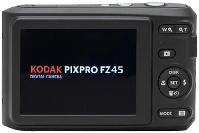 Alt view image 6 of 6 - Kodak PIXPRO FZ45 Digital Camera (White) with 32GB SD Card and 4 AA Batteries