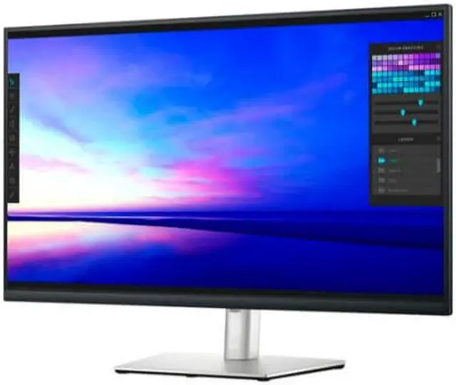 Alt view image 9 of 13 - Dell C38T3 P3221D 32-Inch Monitor - LED-backlit - In-plane Switching - WLED - 2560 x 1440 - 1000:1 - 8 ms - 16:9 - Energy Star