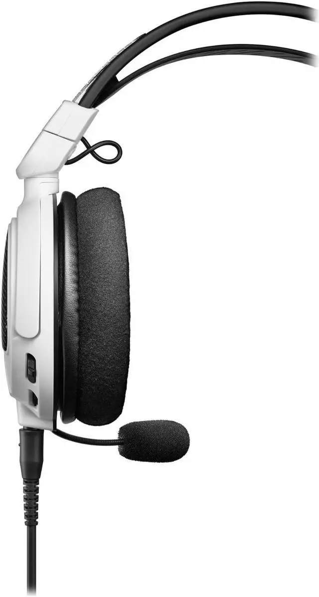 Alt view image 14 of 18 - Audio Technica High-Fidelity Open Back Gaming Headset - White