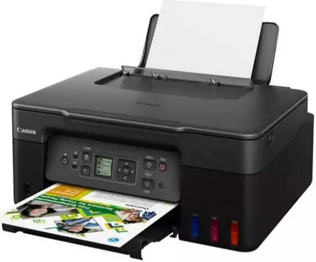 Alt view image 11 of 20 - Canon PIXMA G3270 MegaTank All-in-One Wireless Inkjet Color Printer (Black) 5805C002