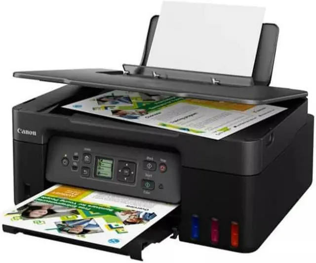 Alt view image 13 of 20 - Canon PIXMA G3270 MegaTank All-in-One Wireless Inkjet Color Printer (Black) 5805C002