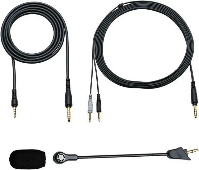 Alt view image 12 of 14 - Audio Technica High Fidelity Closed Back Gaming Headset - Black