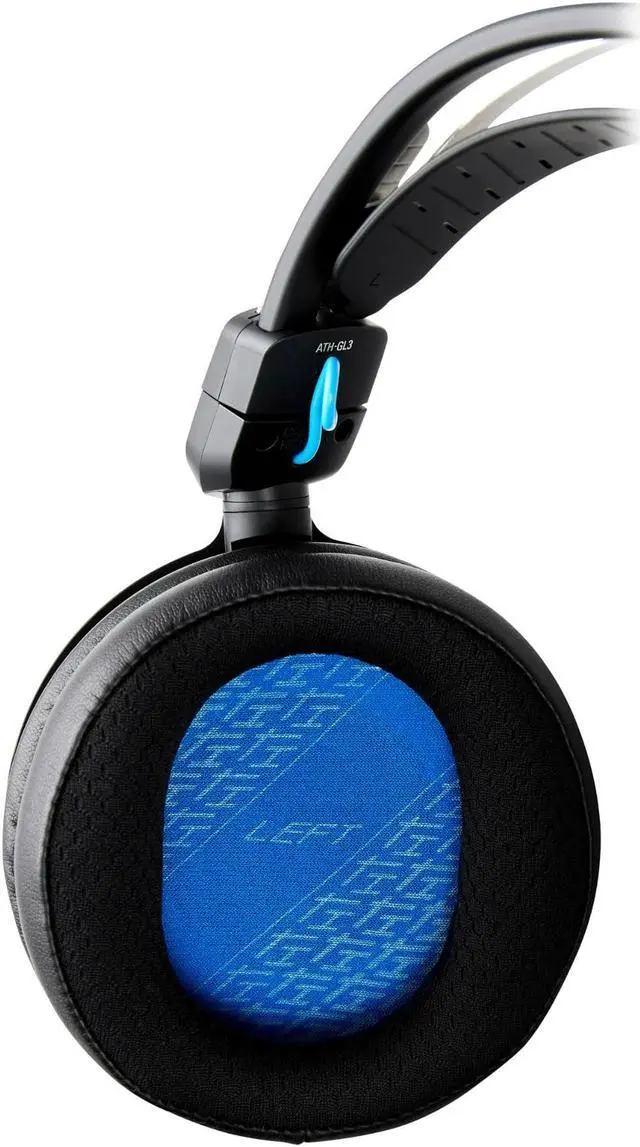 Alt view image 14 of 14 - Audio Technica High Fidelity Closed Back Gaming Headset - Black