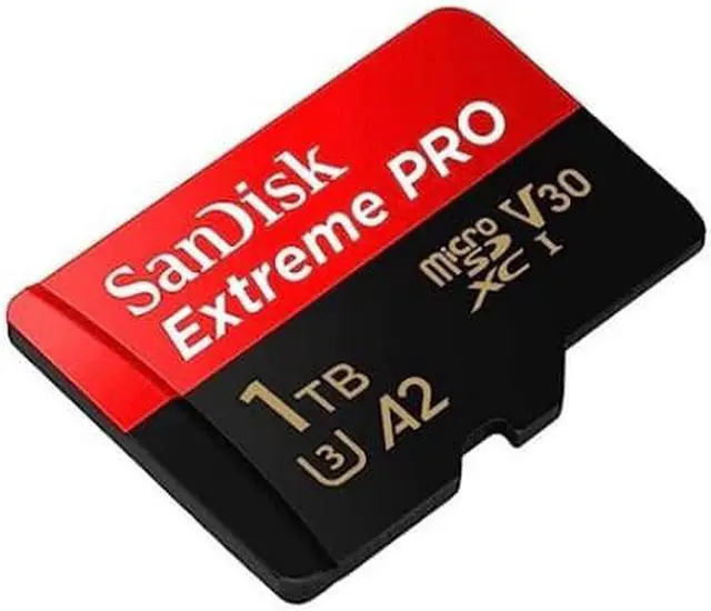 Alt view image 6 of 20 - SanDisk 1TB Extreme PRO A2 microSDXC Card UHS-I U3 V30 Read Speed up to 200MB/s for 4K UHD Video (SDSQXCD-1T00-GN6MA)
