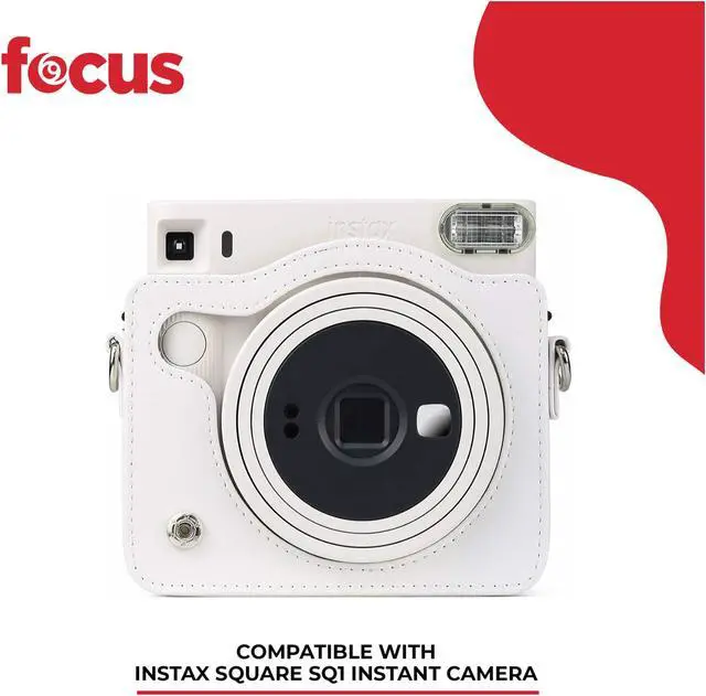 Alt view image 3 of 7 - Focus Camera Square Camera Case (Chalk White) for Instax Square SQ1 Instant Camera