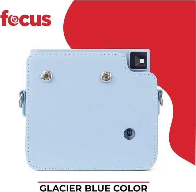 Alt view image 4 of 7 - Focus Camera Square Camera Case (Glacier Blue) for Instax Square SQ1 Instant Camera