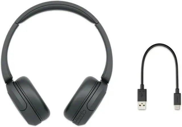Alt view image 13 of 20 - Sony WHCH520B Wireless Headphones with Microphone - Black
