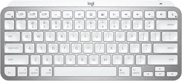 Alt view image 2 of 7 - Logitech MX Keys Mini for Mac Wireless Keyboard Bundle with Accessories
