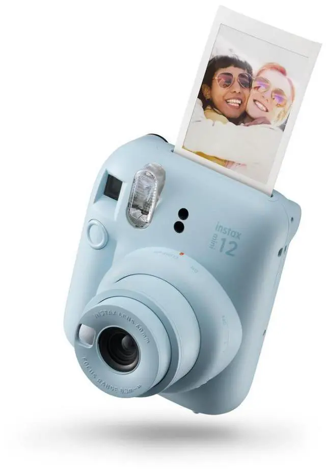 Alt view image 8 of 20 - Fujifilm Instax Mini 12 Instant Camera - Pastel Blue