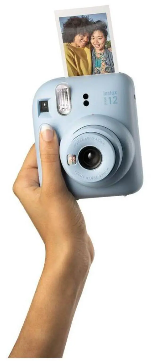 Alt view image 9 of 20 - Fujifilm Instax Mini 12 Instant Camera - Pastel Blue