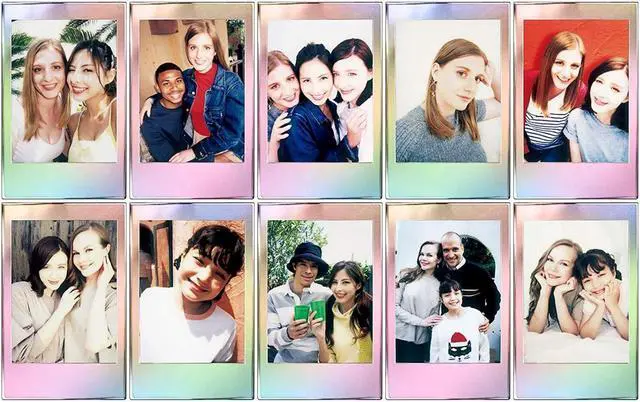 Alt view image 5 of 7 - Fujifilm Instax Mini Mermaid Tail Film, Glitter Styles (10 Exposures) 3-Pack