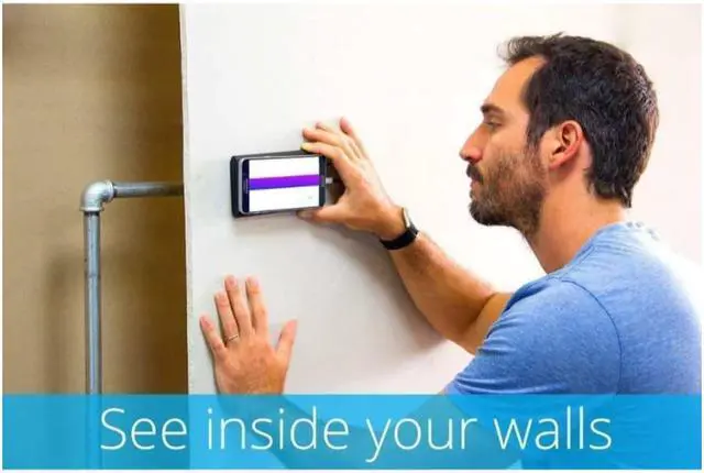 Alt view image 6 of 6 - WALABOT DIY 2 - Advanced Stud Finder and Wall Scanner for Android & Smartphones