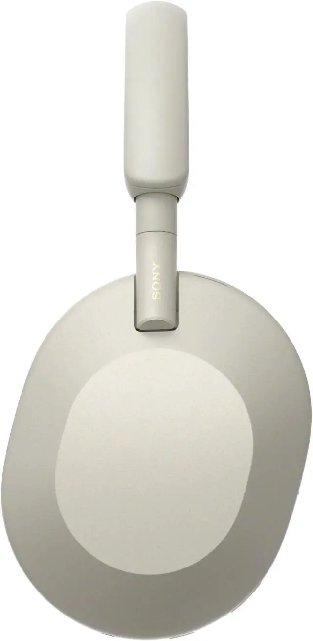 Alt view image 16 of 20 - Sony WH-1000XM5 Noise-Canceling Wireless Over-Ear Headphones (Silver)