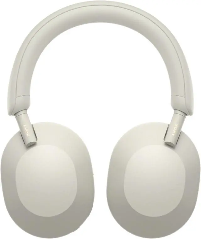 Alt view image 18 of 20 - Sony WH-1000XM5 Noise-Canceling Wireless Over-Ear Headphones (Silver)