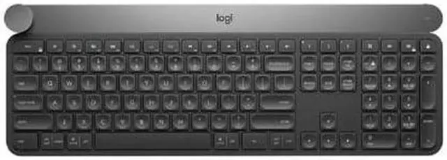 Alt view image 7 of 7 - Logitech Craft Advanced Wireless Keyboard with Wireless Mouse Bundle