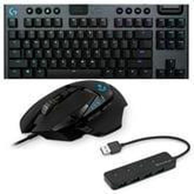 Logitech G915 TKL Tenkeyless Lightspeed Wireless RGB Gaming Keyboard Bundle  