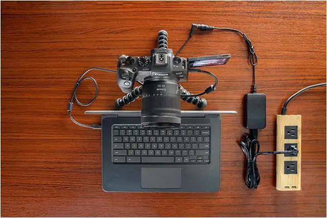 Alt view image 12 of 14 - Canon EOS Webcam Accessories Starter Kit for EOS RP