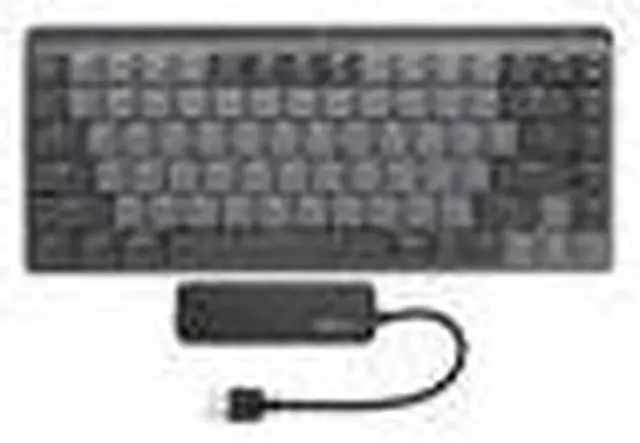 Alt view image 2 of 7 - Logitech MX Mechanical Mini Clicky Keyboard (Graphite) with 3.0 USB Hub