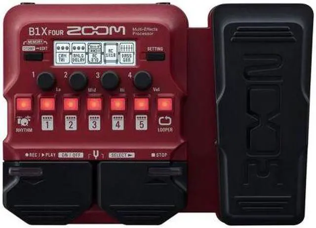 Alt view image 15 of 17 - zoom bass multieffects pedal b1x four
