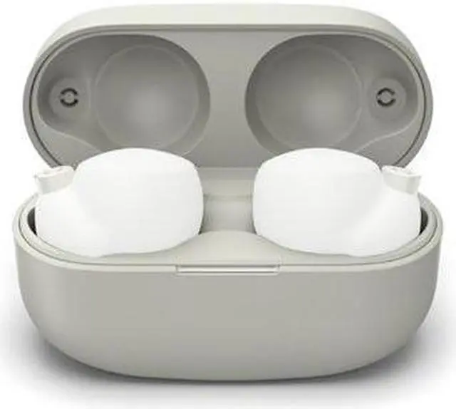 Alt view image 4 of 7 - Sony WF-1000XM4 Replacement OEM Charging Case (Silver)