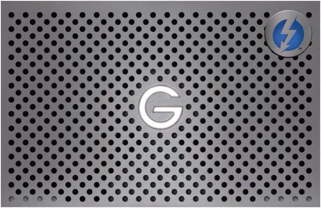 Alt view image 9 of 10 - SanDisk Professional G-RAID 2 Dual-drive Storage System SDPH62H012TNBAAD