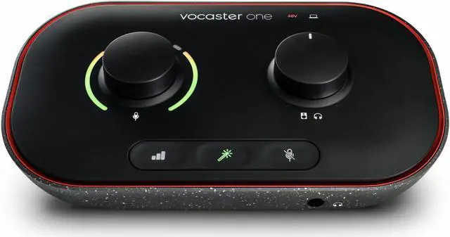 Alt view image 19 of 20 - Focusrite Vocaster One Studio 1-Person Podcasting Kit
