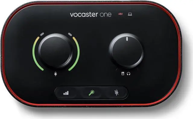 Alt view image 18 of 20 - Focusrite Vocaster One Studio 1-Person Podcasting Kit