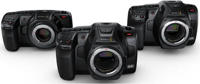Alt view image 9 of 14 - Blackmagic Pocket Cinema Camera 6K G2