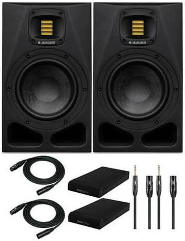 Main image of Adam Audio A7V Powered Two-Way Studio Monitor (2-Pack) Bundle
