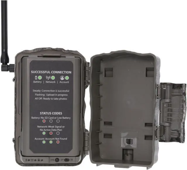 Alt view image 6 of 7 - Stealth Cam Fusion X-Pro 36MP Dual Carrier Camera (AT&T & Verizon) Treebark Camo