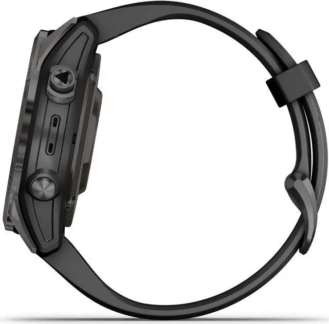 Alt view image 3 of 4 - Garmin epix Pro (Gen 2) – Sapphire Edition, Carbon Gray DLC Titanium with Black Band, 42mm | Smart Watch 010-02802-14