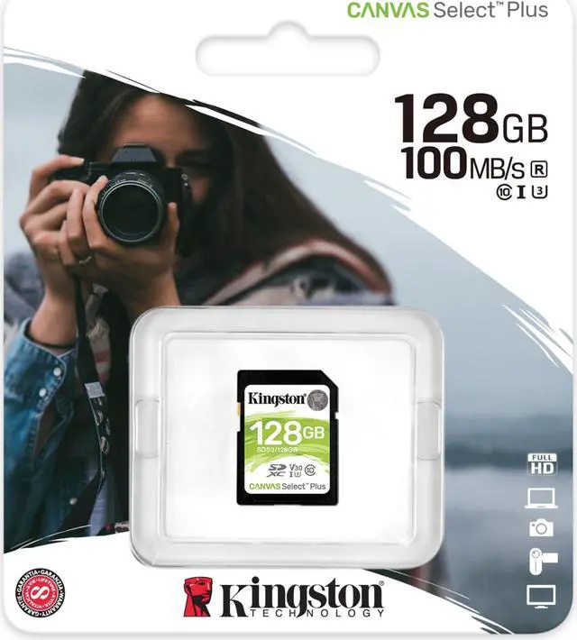 Alt view image 18 of 20 - KINGSTON SDS2128GB SD MEM CARD,128GB,UHS-I