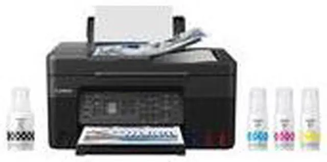 Alt view image 12 of 20 - Canon PIXMA G4270 Wireless MegaTank All-In-One Color Inkjet Printer, Black