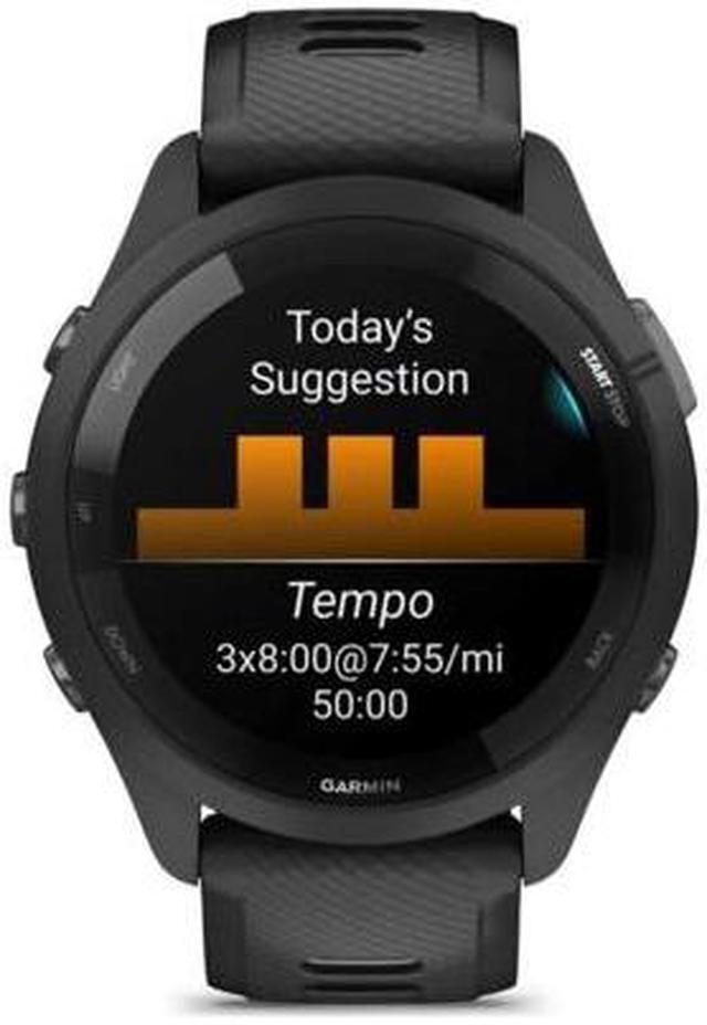 Alt view image 11 of 19 - Garmin Forerunner 265 Running Watch - Black