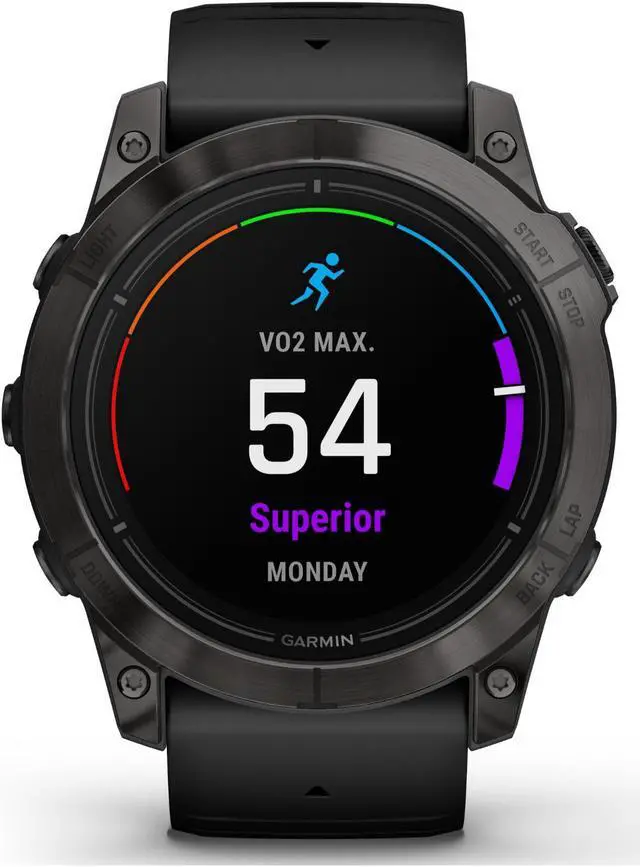 Alt view image 11 of 19 - Garmin epix Pro (Gen 2) Sapphire Edition, 51mm, High Performance Smartwatch, Advanced Training Technology, Built-in Flashlight, Black