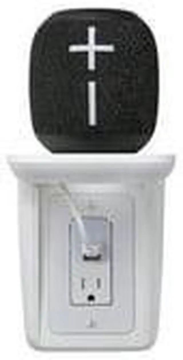 Alt view image 3 of 7 - Ultimate Ears WONDERBOOM 2 Portable Speaker with Wall Shelf and Wall Plug